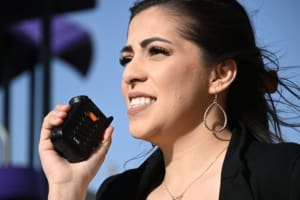 Tait TM9300 Radio In use by Foreman